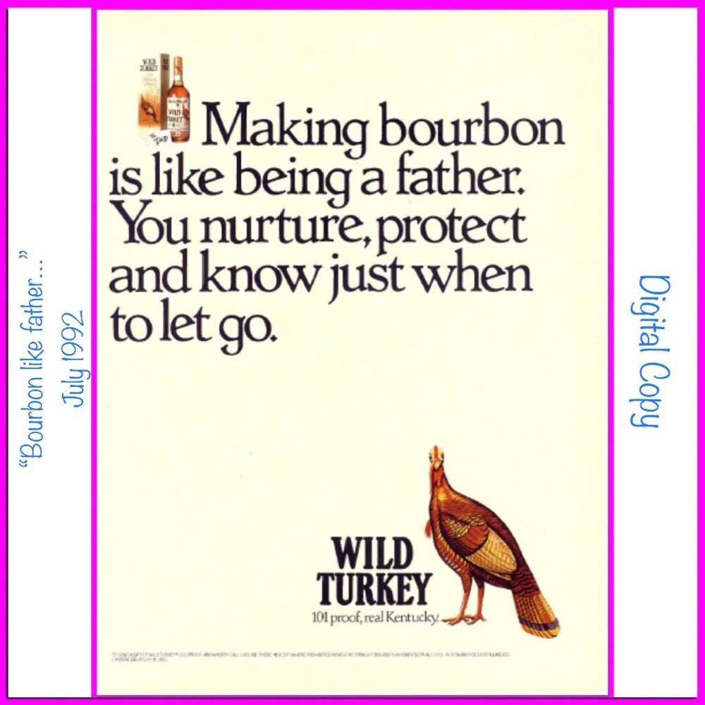 Vtg Father's Day PrintAd